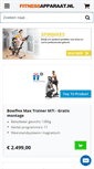 Mobile Screenshot of fitnessapparaat.nl